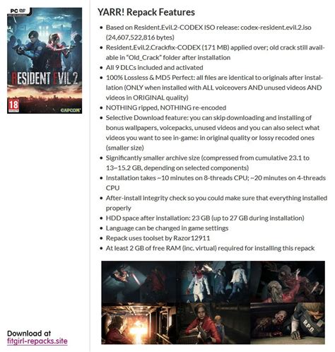 RESIDENT EVIL 2: Deluxe Edition (+ 9 DLCs, MULTi12) [FitGirl .